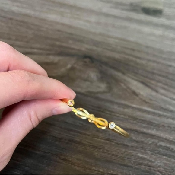 Kate Spade bracelet bundle of 2 studded bow - Picture 3 of 9